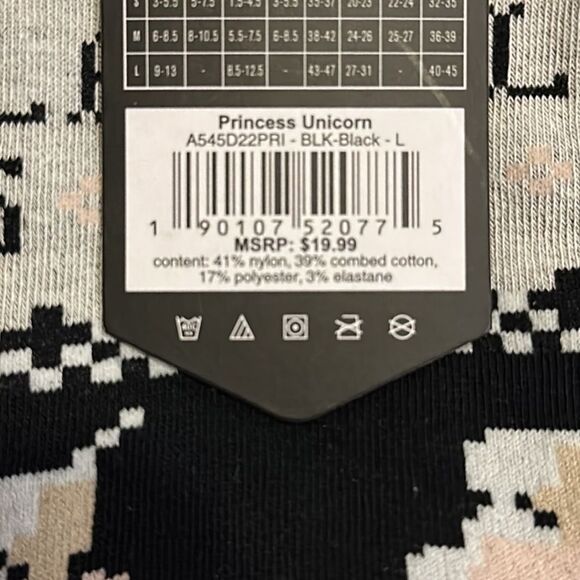 STANCE THE OFFICE SIZE LARGE CREW HEIGHT WITH INFIKNIT LIGHT CUSHION NWT - Picture 4 of 7